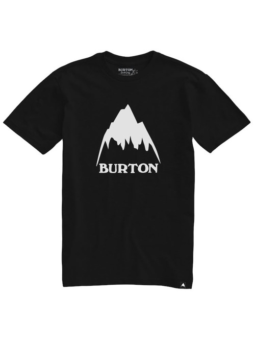 Pánské tričko Burton Classic Mountain true black