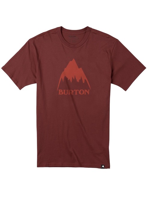 Pánské tričko Burton Classic Moutain fired brick