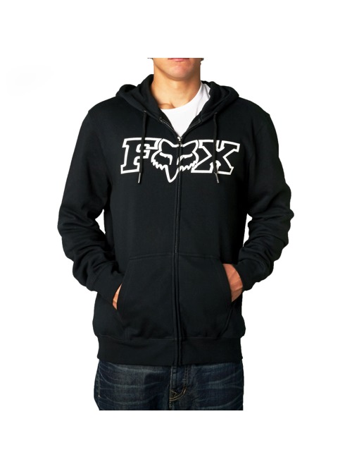 Pánská mikina Fox Legacy Fheadx Zip Fleece  black
