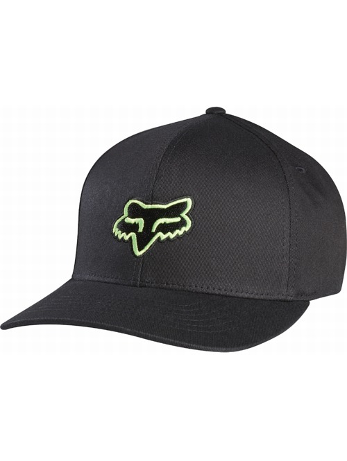 Kšiltovka Fox Legacy Flexfit Hat black/green