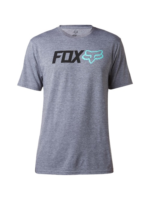Pánské tričko Fox Obsessed Ss Tech Tee heather graphite