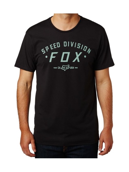Pánské tričko Fox Ground Fog black