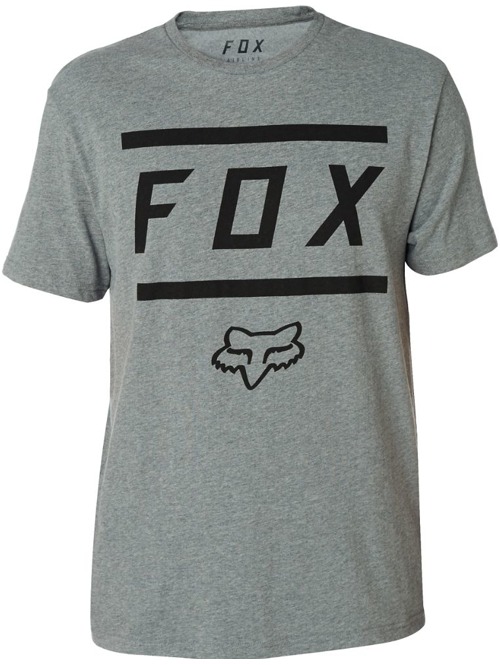Pánské tričko Fox Listless Airline Heather dark grey