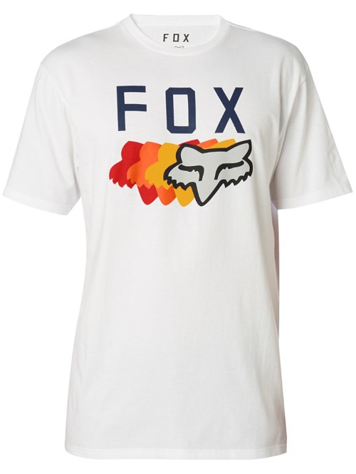 Pánské tričko Fox 74 Wins Tech optic white
