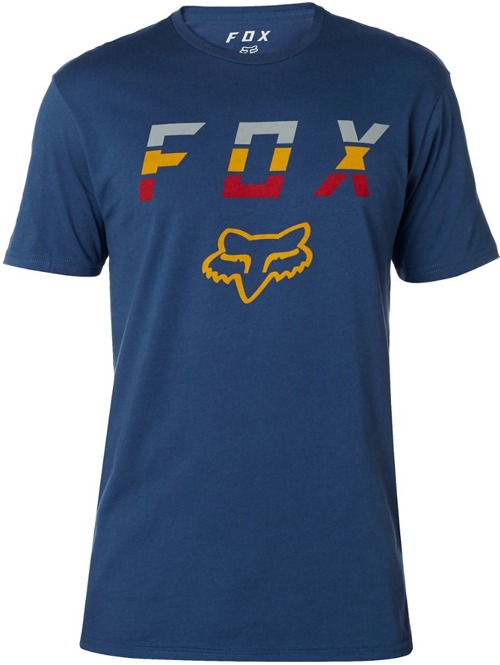 Pánské tričko Fox Smoke blower Premium light indigo