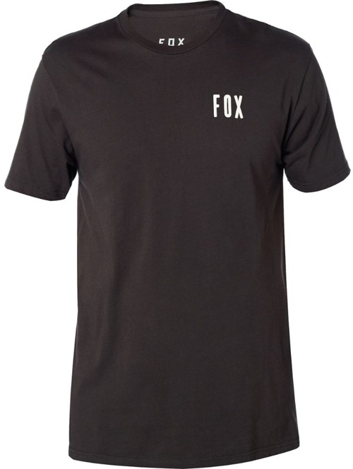 Pánské tričko Fox Fault Block Premium black vintage