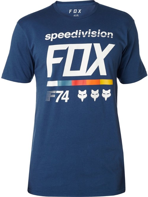 Pánské tričko Fox Draftr 2 light indigo