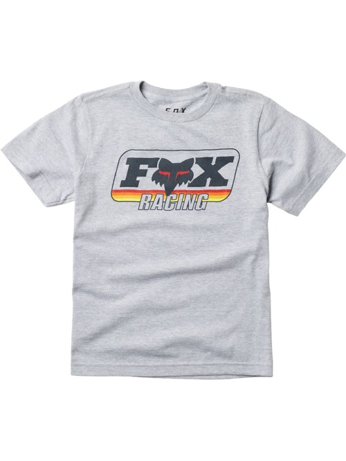 Dětské tričko Fox Throwback light heather grey