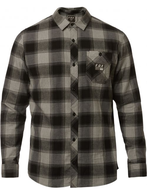 Košile Fox Longview Flannel heather graphite