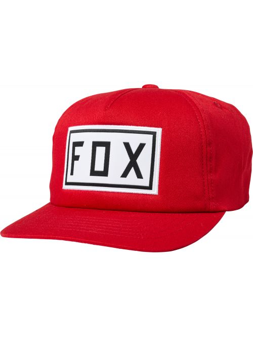 Kšiltovka Fox Drive Train Snapback Hat chilli