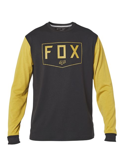 Tričko Fox Shield Tech Black/Yellow