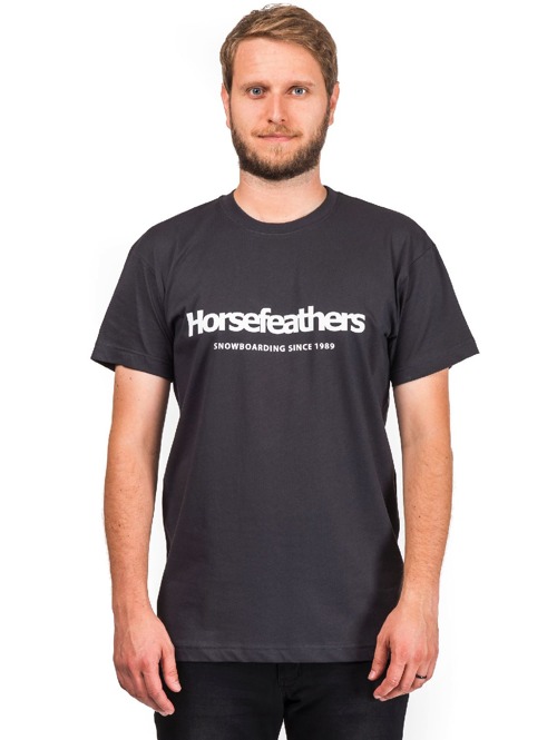 Pánské tričko Horsefeathers Quarter charchoal