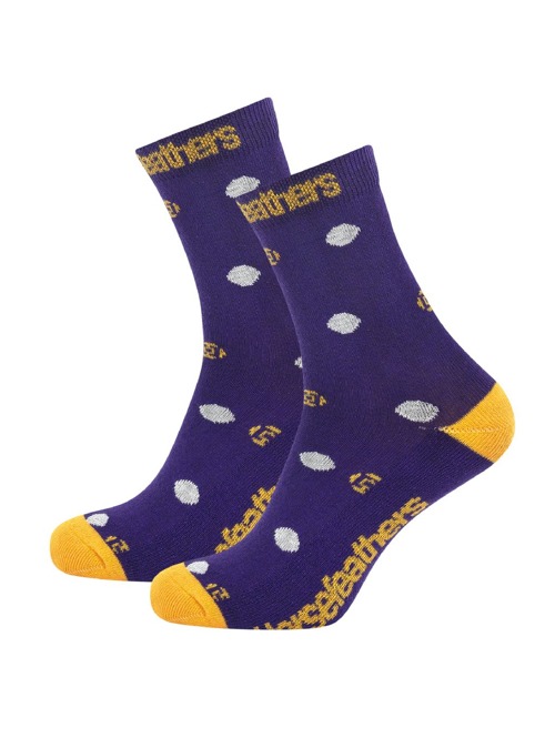 Ponožky Horsefeathers Fia violet
