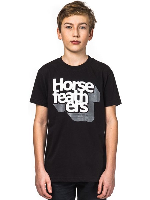 Dětské tričko Horsefeathers Perspective black