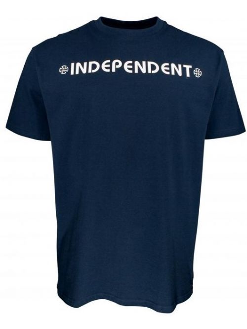 Pánské tričko Independent Bar Cross navy