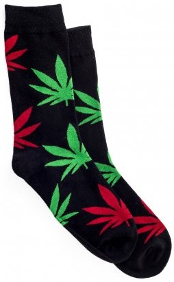 Ponožky Meatfly Freedom 17 black green brown