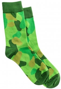 Ponožky Meatfly Camo 17 green