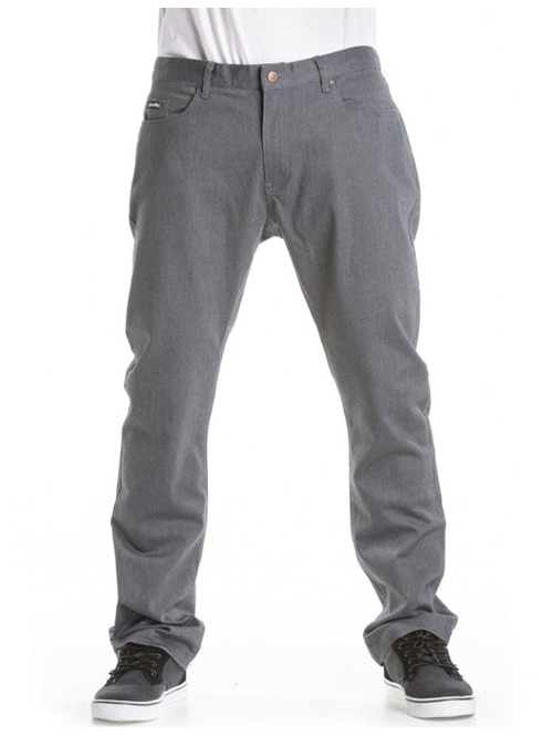 Pánské kalhoty Meatfly Sagvan heather grey