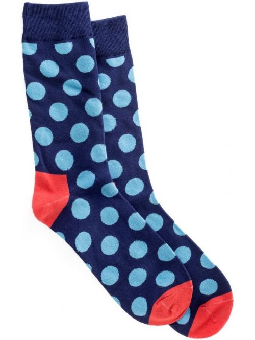 Ponožky Meatfly Medium dot blue