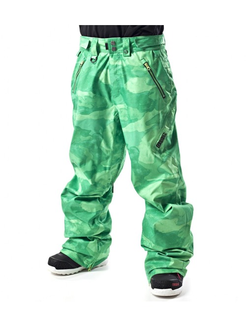 Snowboardové kalhoty Nugget Toxic B camo green