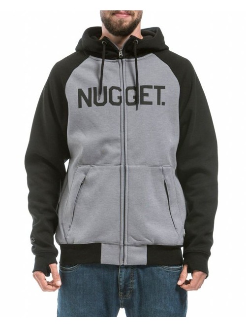 Pánská mikina Nugget Trigger 2 heather gray black