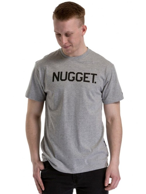 Tričko Nugget Logo 18 heather gray