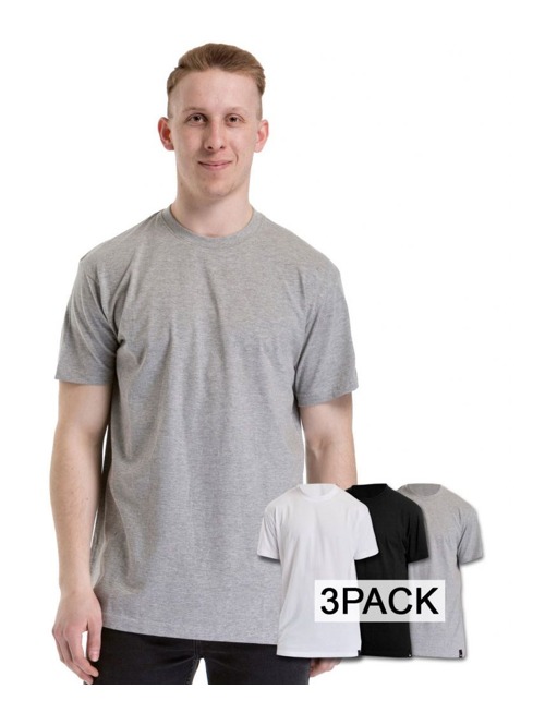 Tričko Nugget Blank Multipack gray scale