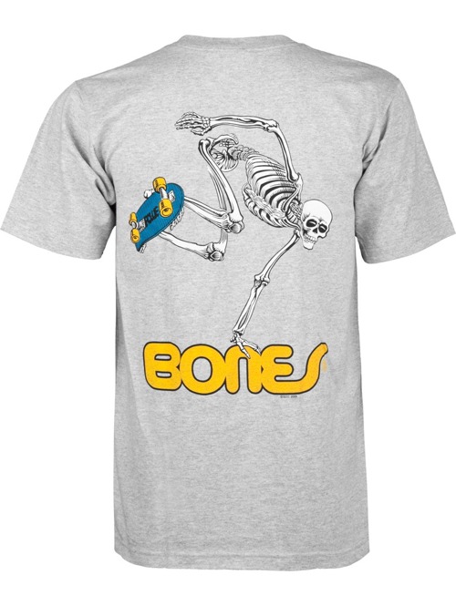 Pánské tričko Powell-Peralta Skeleton gray
