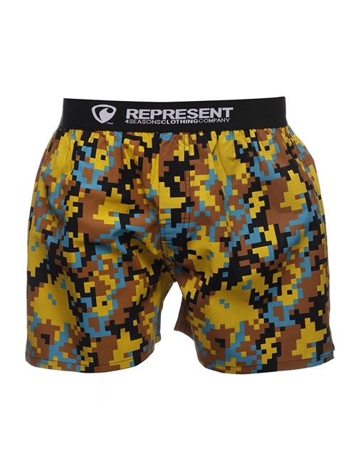 Boxerky Represent exclusive Mike digital emotions yellow