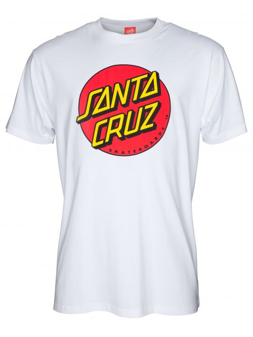 Dětské tričko Santa Cruz Classic Dot white