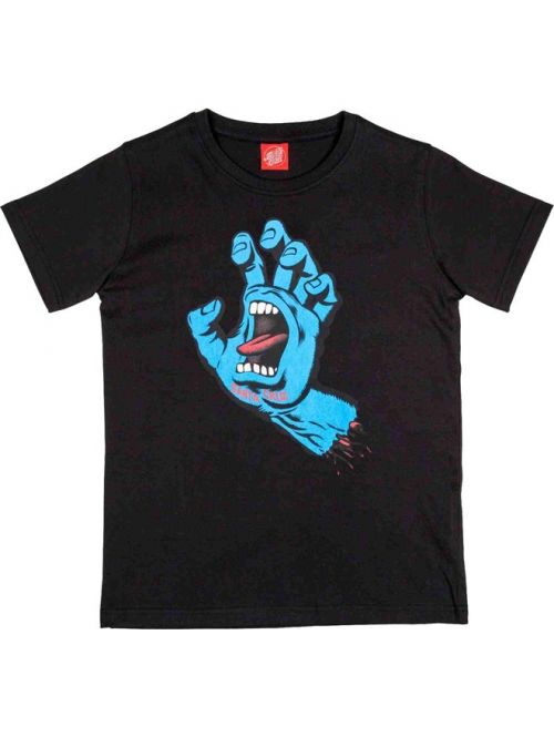 Dětské tričko Santa Cruz Screaming hand Black