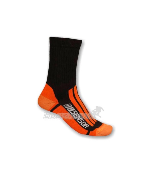 Ponožky Sensor Treking Evolution black-orange