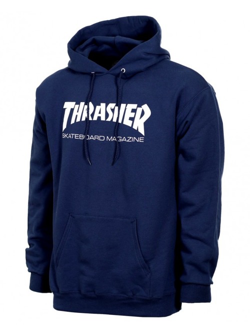 Pánská mikina Thrasher Skate Mag Hood navy blue
