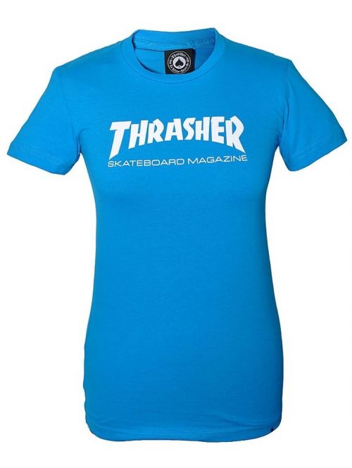 Dámské triko Thrasher Skate Mag modré