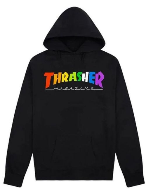Pánská mikina Thrasher Rainbow Mag black