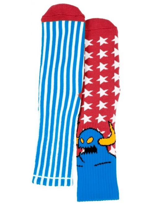 Ponožky Toy Machine American Monster blue