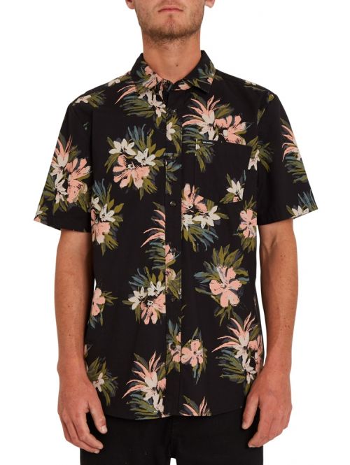 Košile Volcom Floral With Cheese black