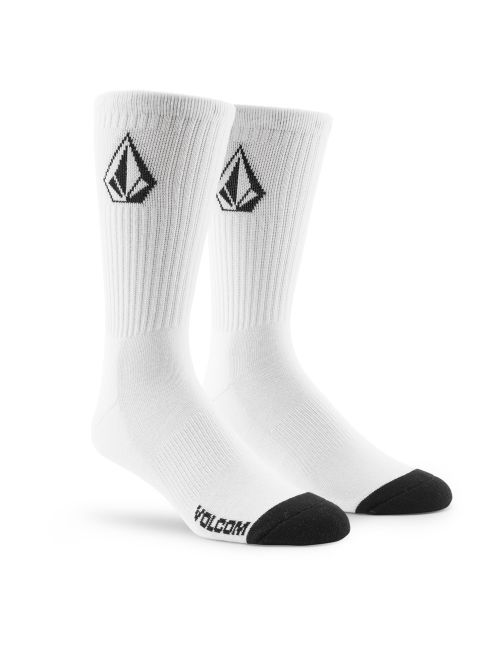 Ponožky Volcom Full Stone Sock 3Pk white