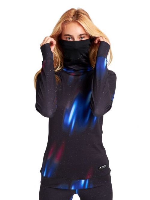 Dámské termoprádlo Burton Midweight Base Layer Long Neck Shirt lumens