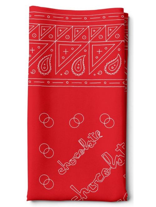 Šátek Chocolate Bandana red