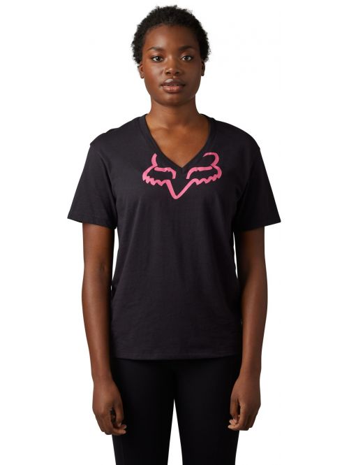Dámské tričko Fox Boundary Top Black/Pink