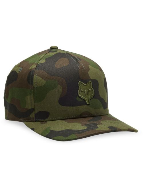 Kšiltovka Fox Head Flexfit Green Camo