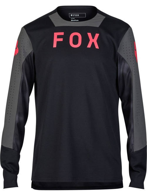 Cyklo dres Fox Defend Ls Jersey Taunt black
