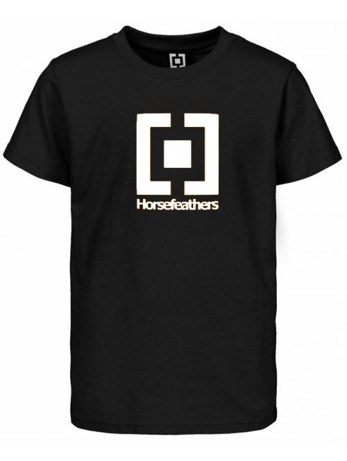 Dětské tričko Horsefeathers Base Youth black