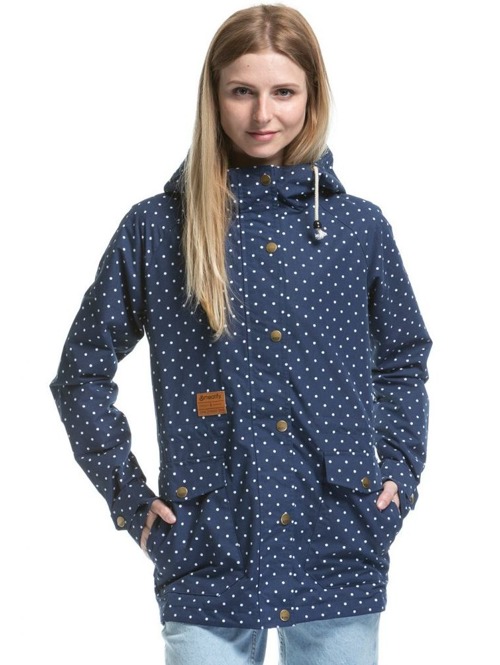 Dámská bunda Meatfly Victory 2 navy dot