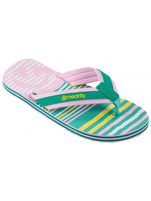 Žabky Meatfly Miray pink turquoise