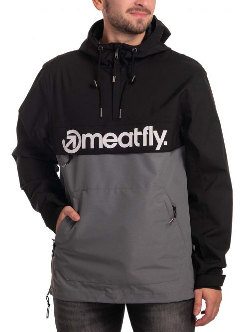 Pánská bunda Meatfly Garen black gray