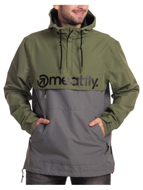 Pánská bunda Meatfly Garen olive gray