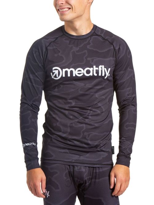 Termo triko Meatfly Avery Morph Black