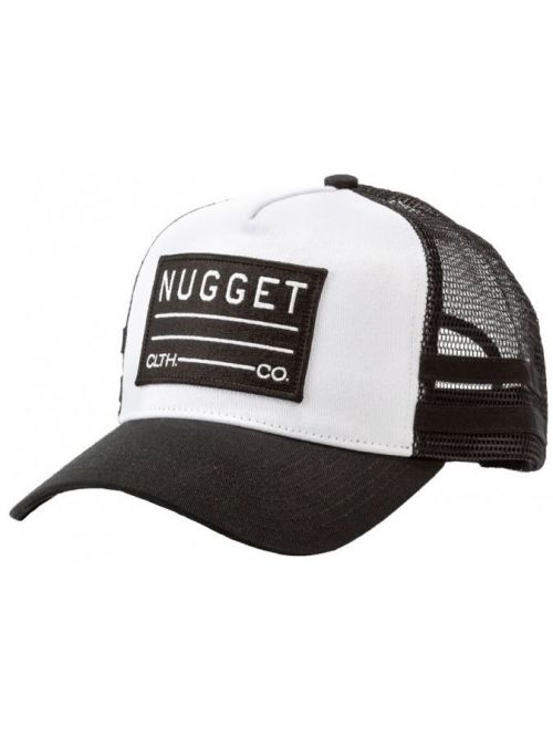 Kšiltovka Nugget Slope white black